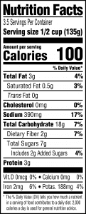 Nutrition Label