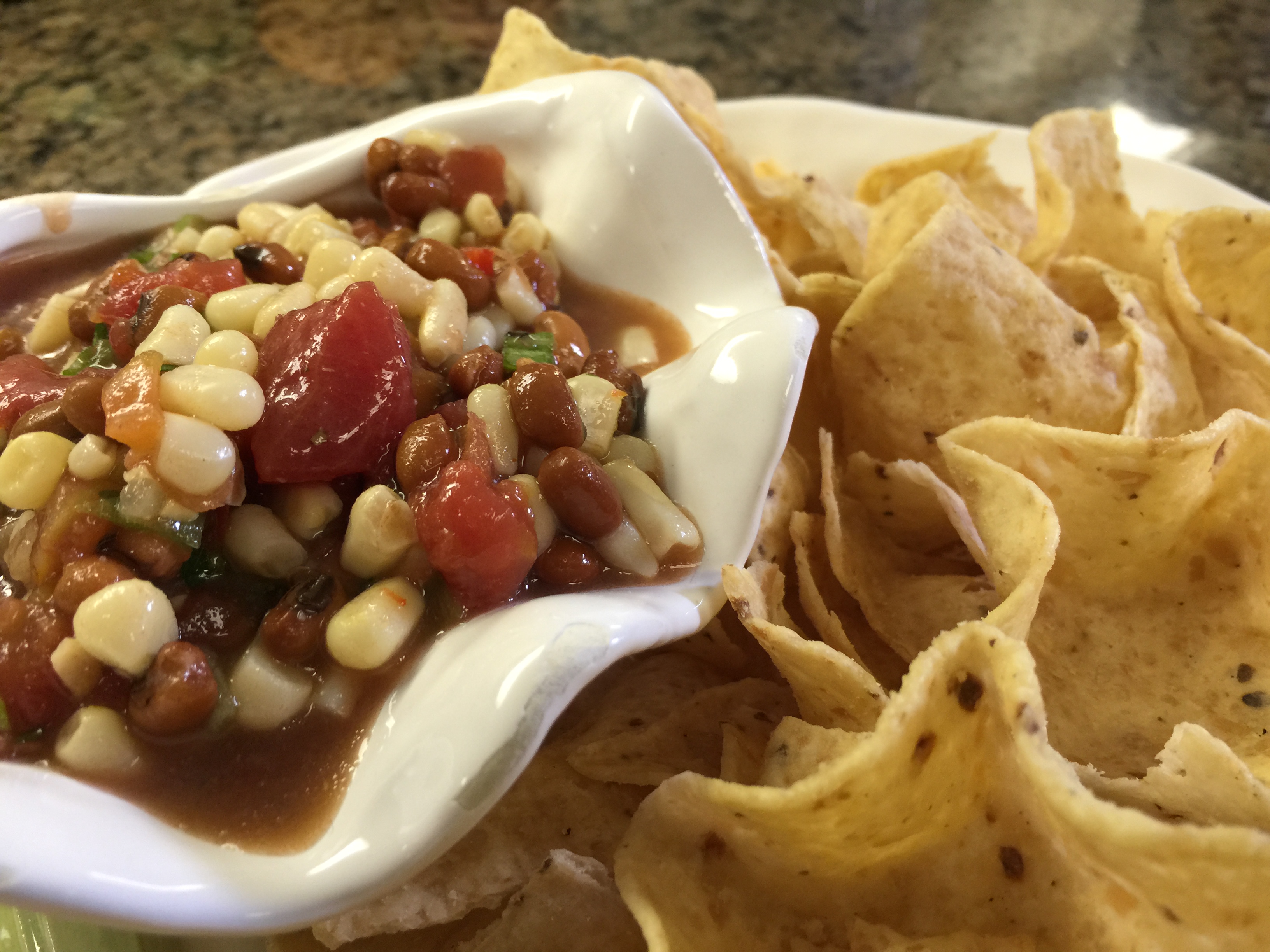 Corn & Field Pea Dip