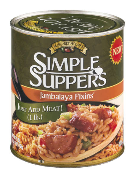 Margaret Holmes Simple Suppers Jambalaya Fixins’-27-OZ Can of Margaret Holmes Simple Suppers Jambalaya Fixings'