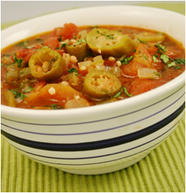 Spicy Tomato & Okra
