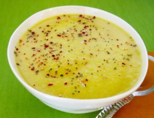 Yellow Squash & Vidalia Onion Soup