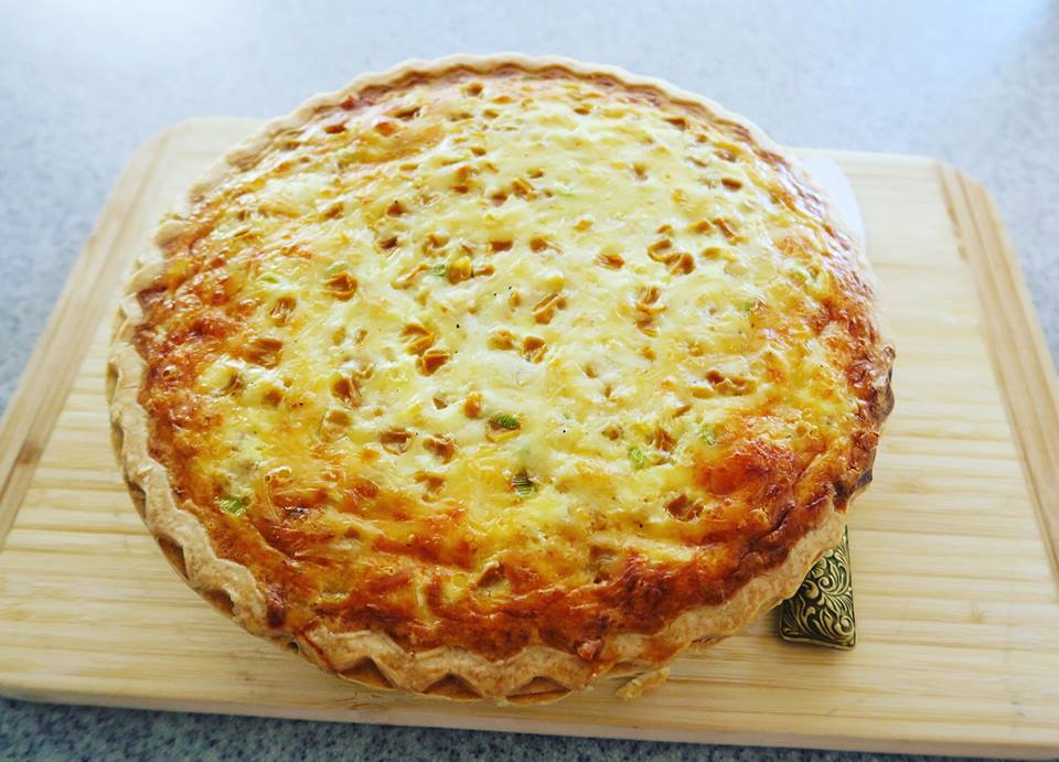 Buttered Corn Quiche