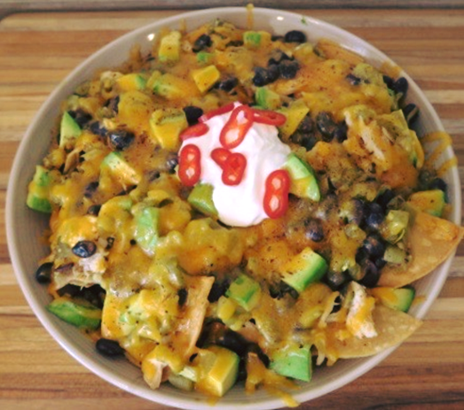 Dinner Chicken Nachos