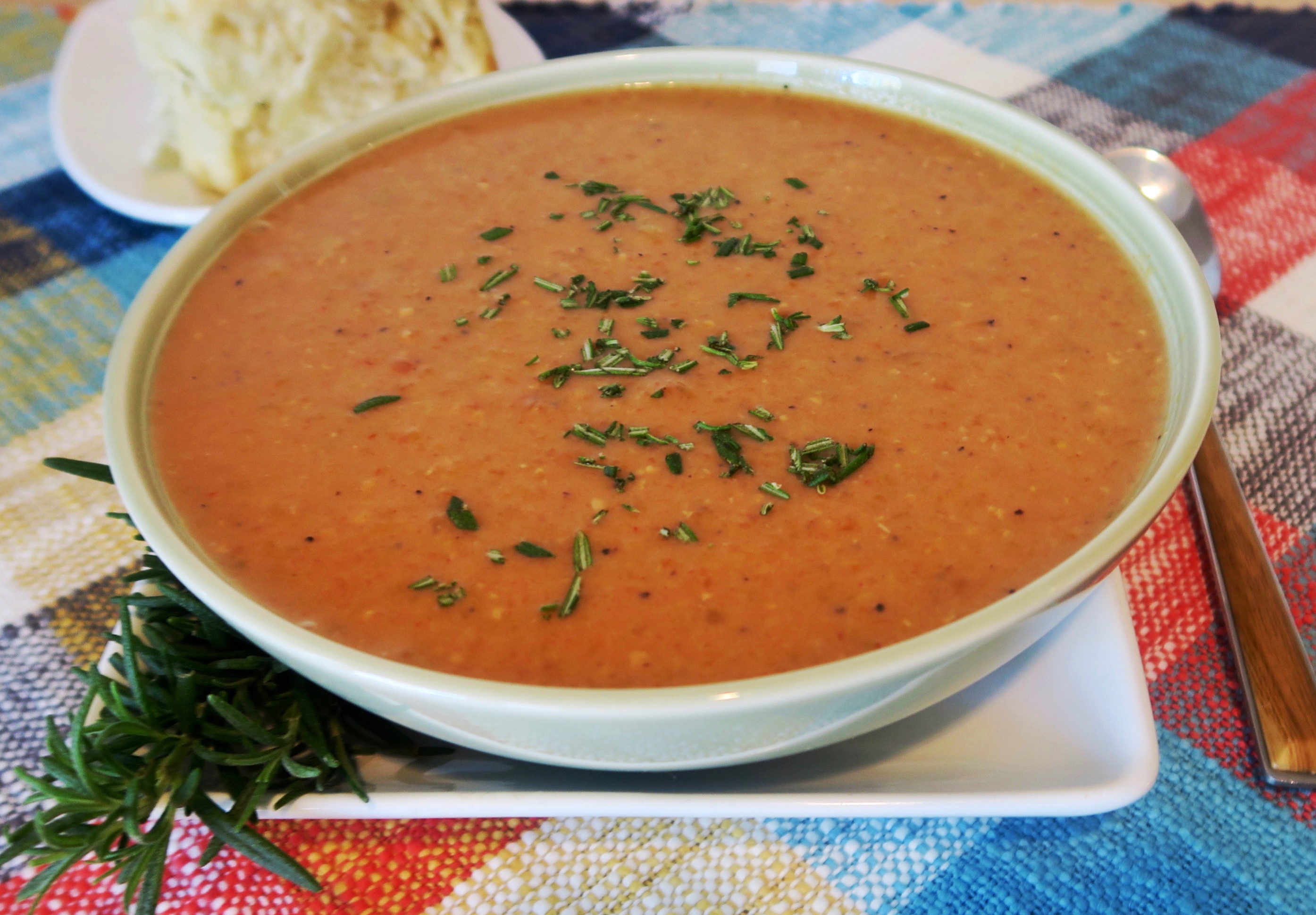 Tomato & Okra Bisque