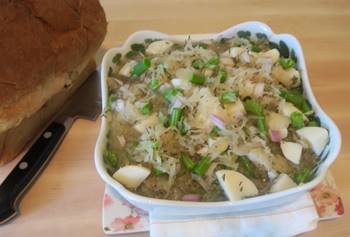 Irish Cabbage & Potato Soup